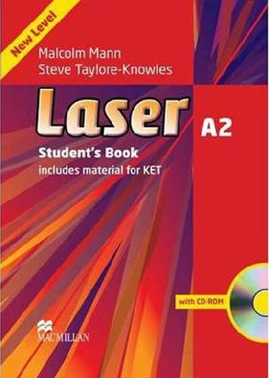 Laser A2 Students Book + CD-ROM Pack ( includes material for KET ) - Mann Malcolm