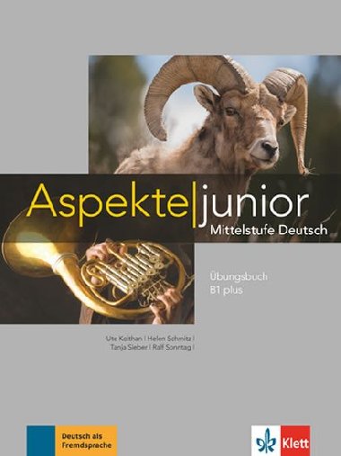 Aspekte junior B1+  - Arbeitsbuch + online MP3 - Klett