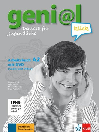 Genial Klick 2 (A2) - Arbeitsbuch + DVD - neuveden