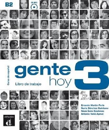 Gente Hoy 3 (B2) - Cuaderno de ejercicios + CD - neuveden