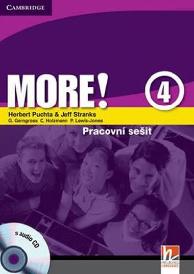More! Level 4 Workbook with Audio CD Czech Editon: Level 4 - Puchta Herbert, Stranks Jeff,