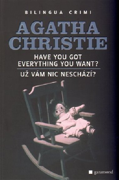 U VM NIC NESCHZ?, HAVE YOU GOT EVERYTHING YOU WANT? - Agatha Christie