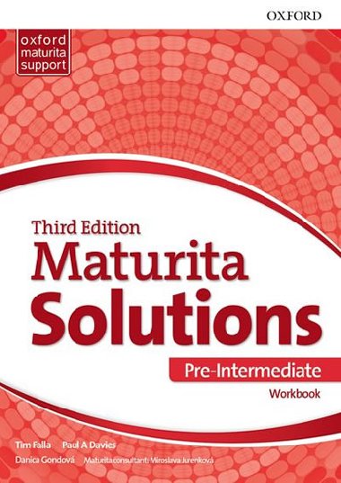 Maturita Solutions, 3rd Edition Pre-Intermediate Workbook (Slovenská verze) - Falla Tim, Davies Paul A.
