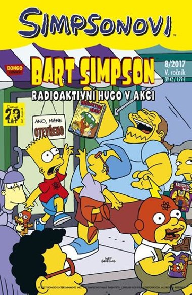 Bart Simpson Radioaktivn Hugo v akci - Matt Groening