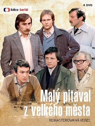 Mal pitaval z velkho msta (remastrovan verze) - 4 DVD - Jaroslav Dietl