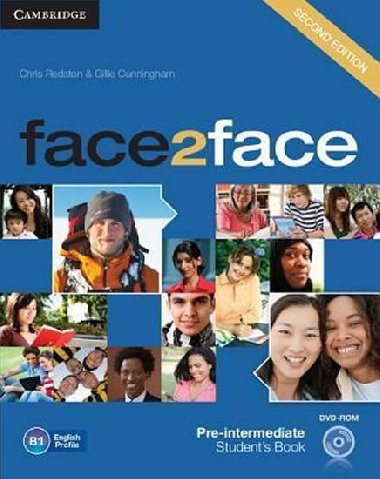 Face2face Pre-intermediate Students Book with DVD-ROM - Redston Chris