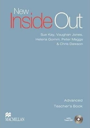 New Inside Out Advanced Teachers Book + Test CD Pack - Kay Sue
