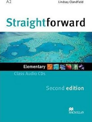 Straightforward 2nd Edition Elementary Class Audio CDs - Clandfield Lindsay
