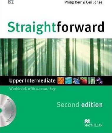Straightforward 2nd Edition Upper-Intermediate Workbook with Key Pack - Kerr Philip