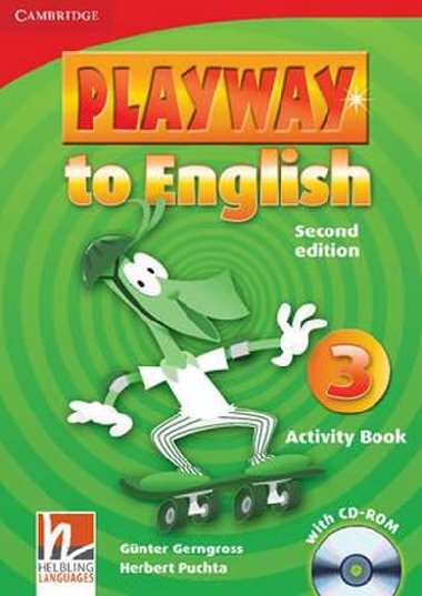 Playway to English Level 3 Activity Book with CD-ROM - Gerngross Günter