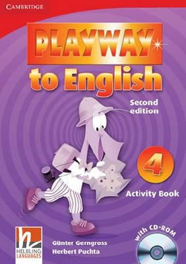 Playway to English Level 4 Activity Book with CD-ROM - Gerngross Gnter