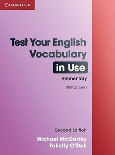 Test Your English Vocabulary in Use Elementary with Answers - McCarthy Michael