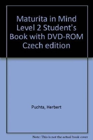 Maturita in Mind Level 2 Students Book with DVD-ROM Czech edition - Puchta Herbert