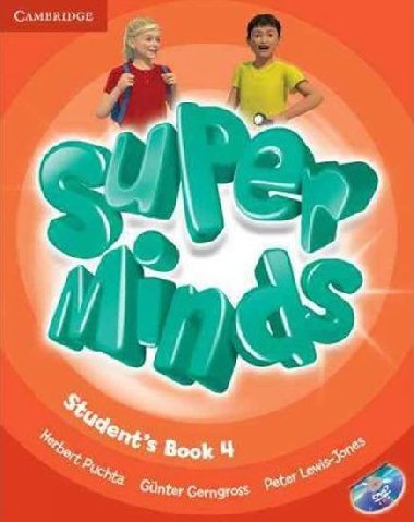 Super Minds 4 Students Book with DVD-ROM - Puchta Herbert