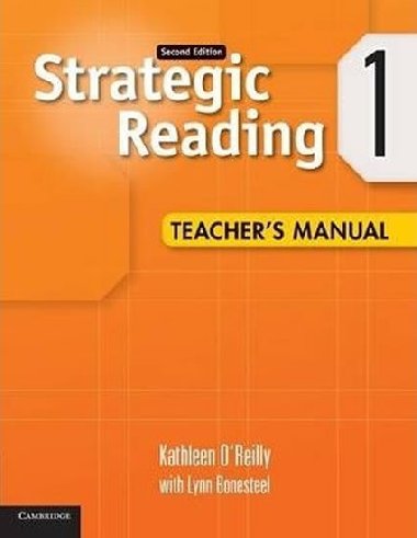 Strategic Reading Level 1 Teachers Manual - OReilly Kathleen