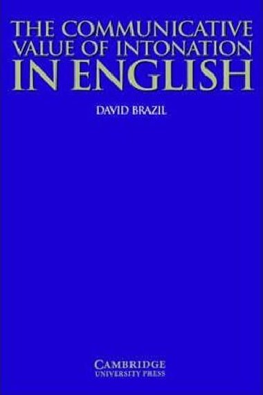The Communicative Value of Intonation in English Book - Brazil David