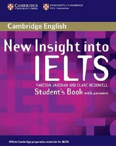 New Insight into IELTS Students Book with Answers - Jakeman Vanessa