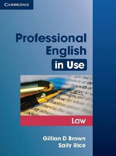 Professional English in Use Law - Brown Gillian