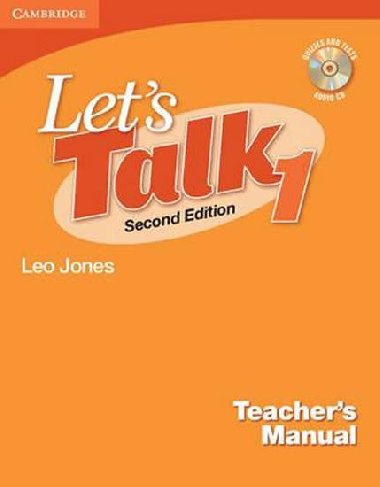 Lets Talk 1 Teachers Manual with Audio CD - Jones Leo
