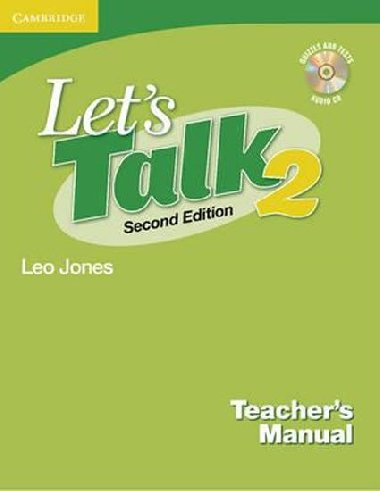 Lets Talk 2 Teachers Manual 2 with Audio CD - Jones Leo