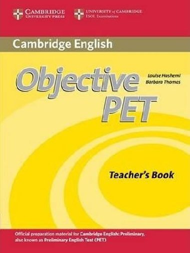 Objective PET Teachers Book - Thomas Barbara