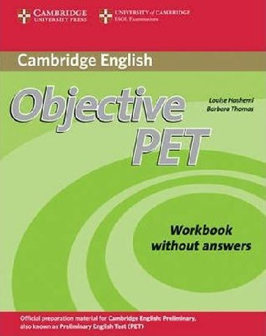 Objective PET Workbook without answers - Hashemi Louise