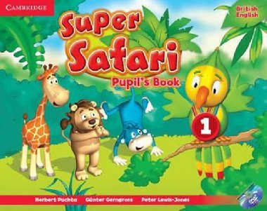 Super Safari Level 1 Pupils Book with DVD-ROM - Puchta Herbert