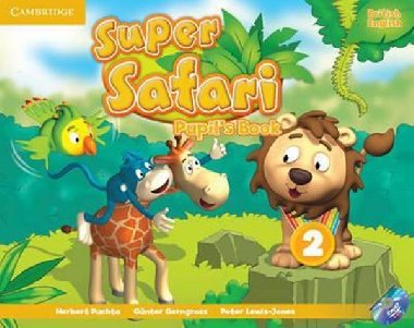 Super Safari Level 2 Pupils Book with DVD-ROM - Puchta Herbert