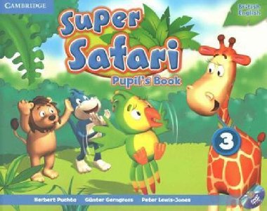 Super Safari Level 3 Pupils Book with DVD-ROM - Puchta Herbert