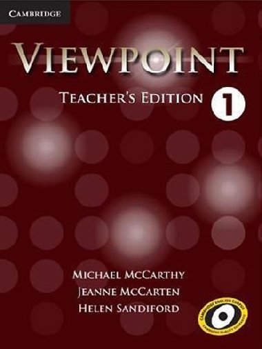 Viewpoint Level 1 Teachers Edition with Assessment Audio CD/CD-ROM - McCarthy Michael