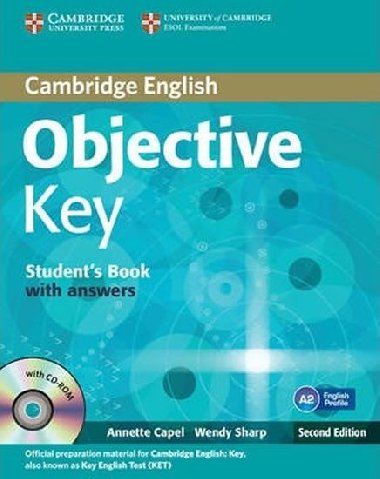 Objective Key Students Book with Answers with CD-ROM - Annette Capel