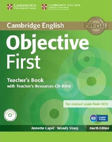 Objective First Teachers Book with Teachers Resources CD-ROM - Capel Annette