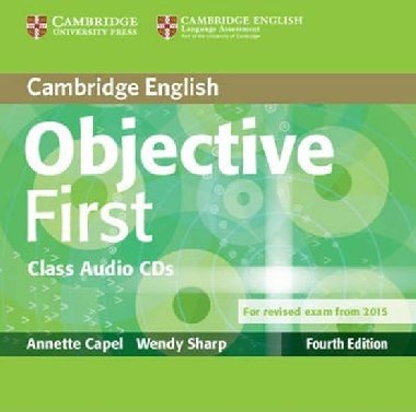 Objective First Class Audio CDs (2) - Capel Annette