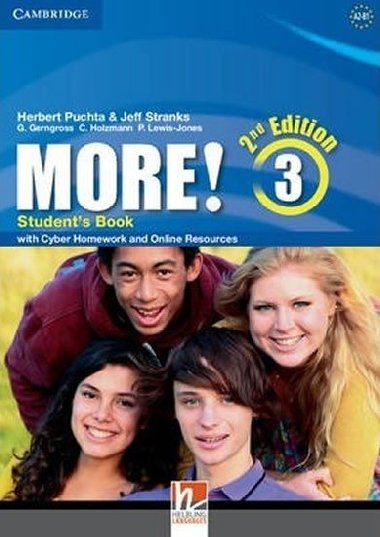 More! Level 3 Students Book with Cyber Homework and Online Resources, 2 ed - Puchta Herbert