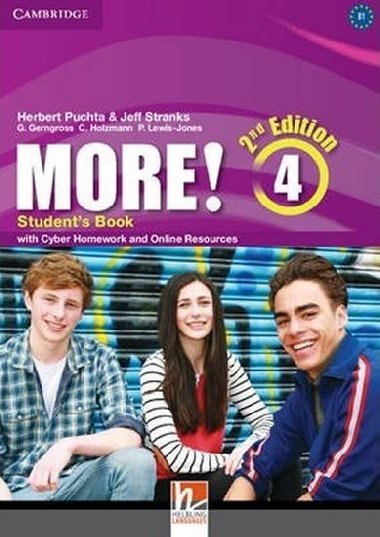 More! Level 4 Students Book with Cyber Homework and Online Resources, 2 ed - Puchta Herbert
