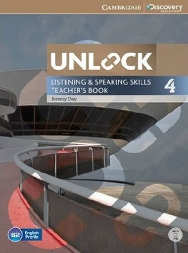 Unlock Level 4 Listening and Speaking Skills Teachers Book with DVD - Day Jeremy