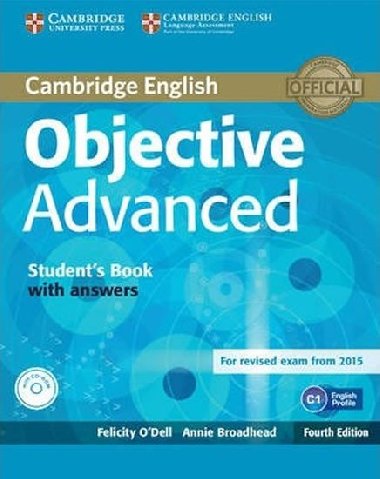Objective Advanced Students Book with Answers with CD-ROM with Testbank - ODell Felicity