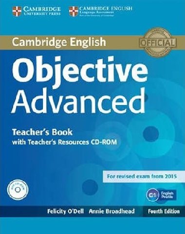 Objective Advanced Teachers Book with Teachers Resources CD-ROM - ODell Felicity