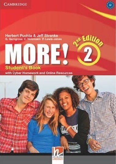 More! Level 2 Students Book with Cyber Homework and Online Resources, 2 ed - Puchta Herbert