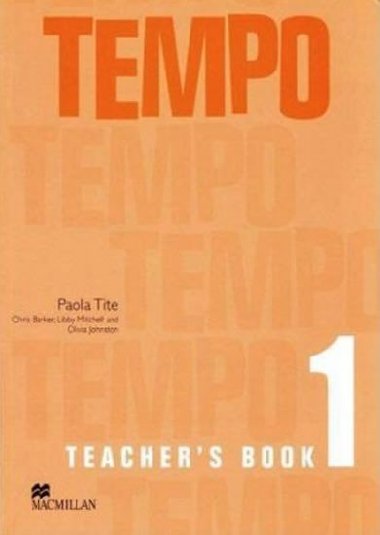 Tempo 1 Teachers Book - Barker Chris
