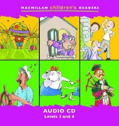 Macmillan Childrens Readers Level 3 & 4 Audio CD - B - kolektiv autor