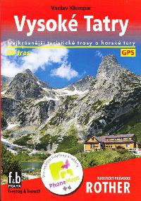 Vysok Tatry - turistick prvodce Rother - nejkrsnj turistick trasy a horsk try - 50 tras - Vclav Klumpar
