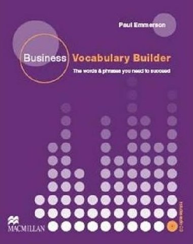 Business Vocabulary Builder Pack with Audio CD - Emmerson Paul