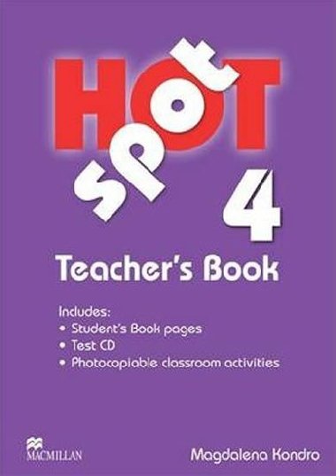 Hot Spot Level 4 Teachers Book + Test CD Pack - Granger Colin