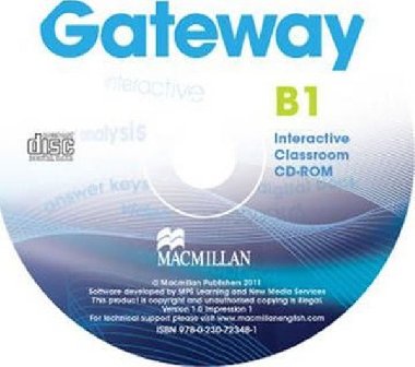Gateway B1+ Interactive Classroom Single User - Spencer David