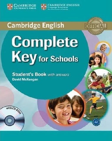 Complete Key for Schools Students Book with Answers with CD-ROM - McKeegan David