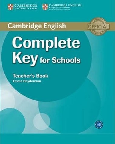 Complete Key for Schools Teachers Book - Heyderman Emma