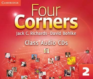 Four Corners Level 2 Class Audio CDs (3) - Richards Jack C.