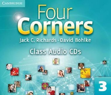 Four Corners Level 3 Class Audio CDs (3) - Richards Jack C.