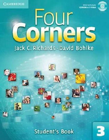 Four Corners Level 3 Students Book with Self-study CD-ROM - Richards Jack C.